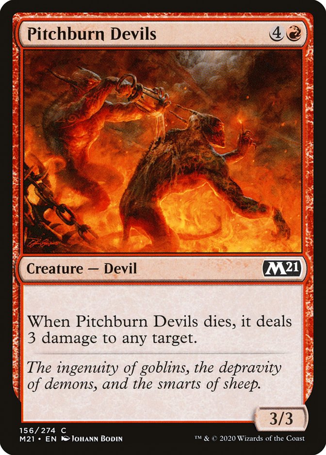 Pitchburn Devils [Core Set 2021] | Gear Gaming Bentonville