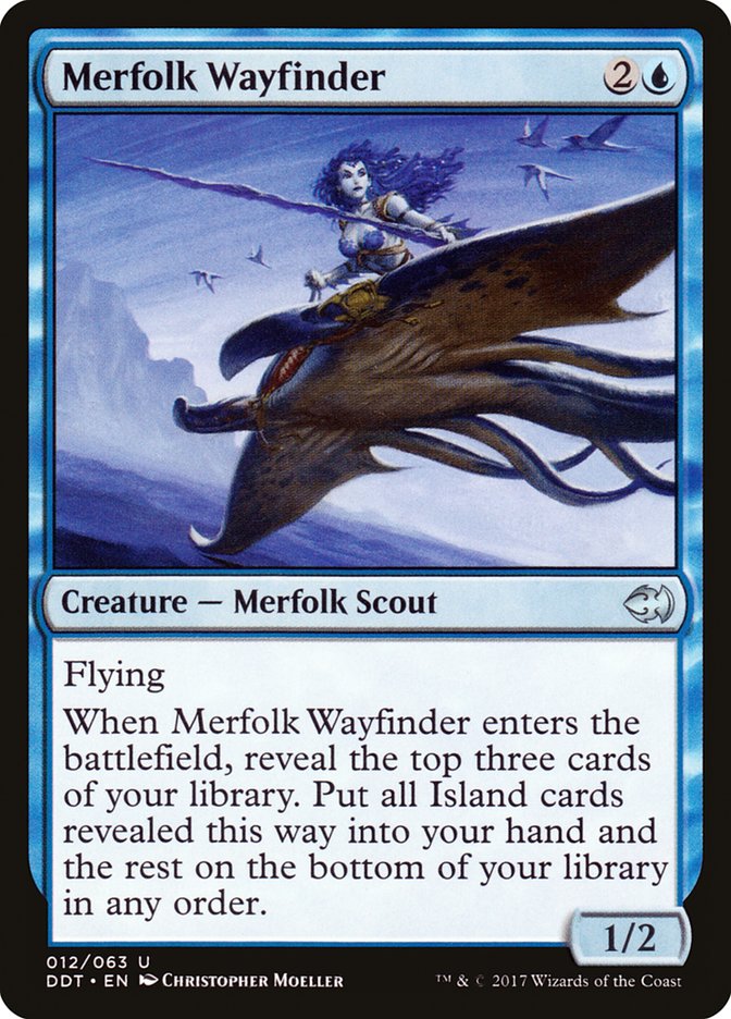 Merfolk Wayfinder [Duel Decks: Merfolk vs. Goblins] | Gear Gaming Bentonville