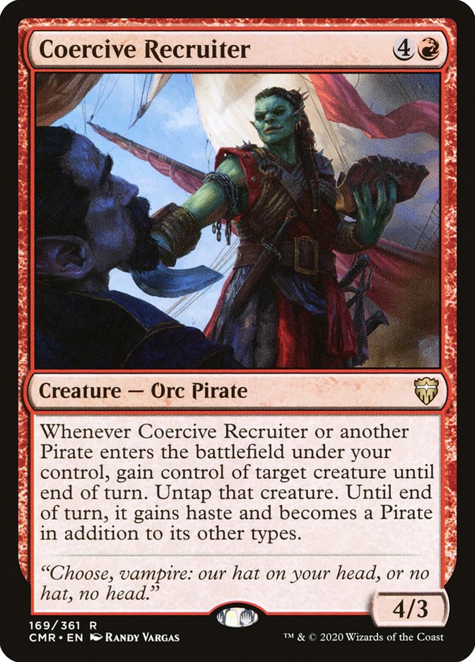 Coercive Recruiter [Commander Legends] | Gear Gaming Bentonville