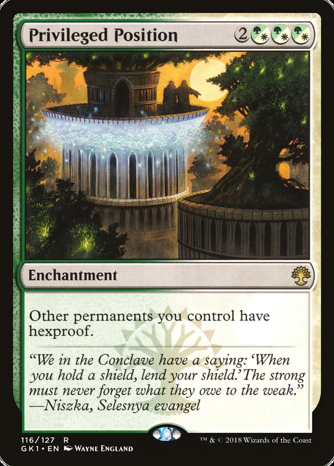 Privileged Position [Guilds of Ravnica Guild Kit] | Gear Gaming Bentonville