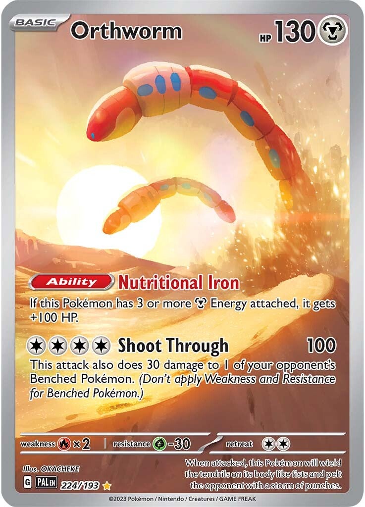 Orthworm (224/193) [Scarlet & Violet: Paldea Evolved] | Gear Gaming Bentonville