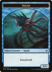 Soldier // Squid Double-Sided Token [Commander 2016 Tokens] | Gear Gaming Bentonville
