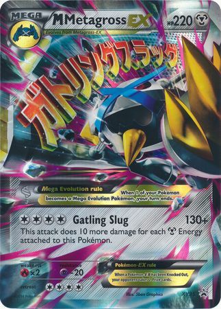 M Metagross EX (XY35) (Jumbo Card) [XY: Black Star Promos] | Gear Gaming Bentonville