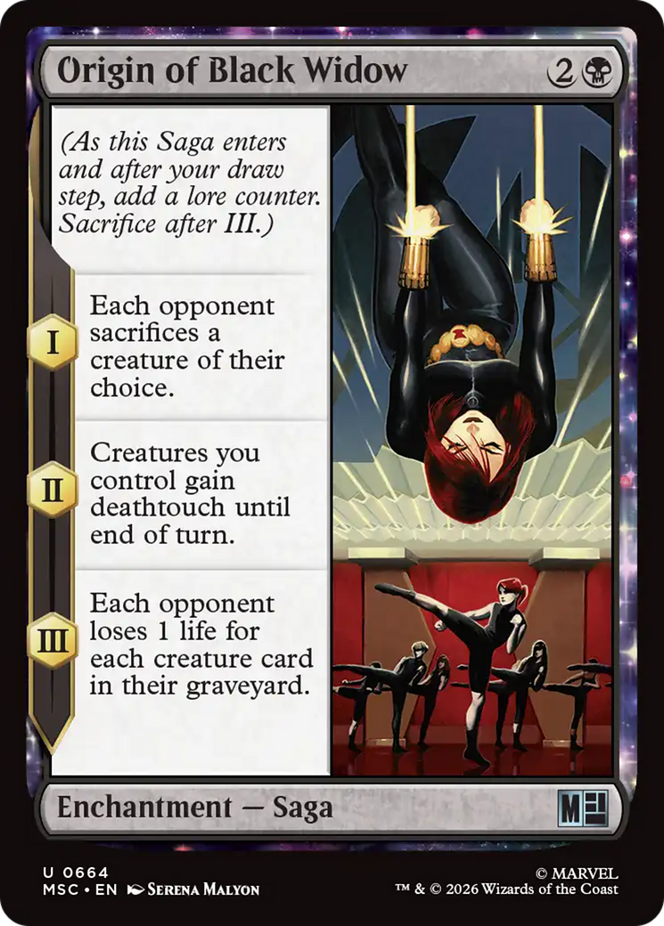 Origin of Black Widow [Marvel Super Heroes Commander] | Gear Gaming Bentonville