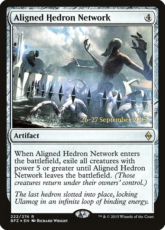 Aligned Hedron Network [Battle for Zendikar Prerelease Promos] | Gear Gaming Bentonville