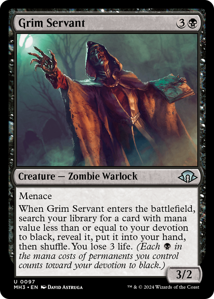 Grim Servant [Modern Horizons 3] | Gear Gaming Bentonville