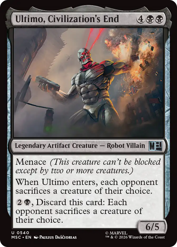 Ultimo, Civilization's End [Marvel Super Heroes Commander] | Gear Gaming Bentonville