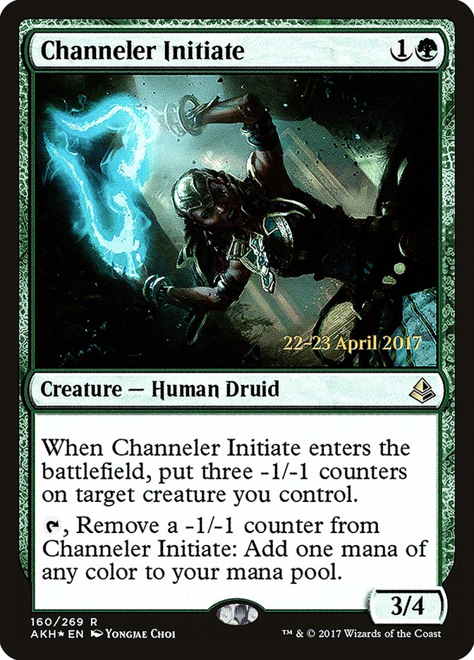 Channeler Initiate [Amonkhet Prerelease Promos] | Gear Gaming Bentonville