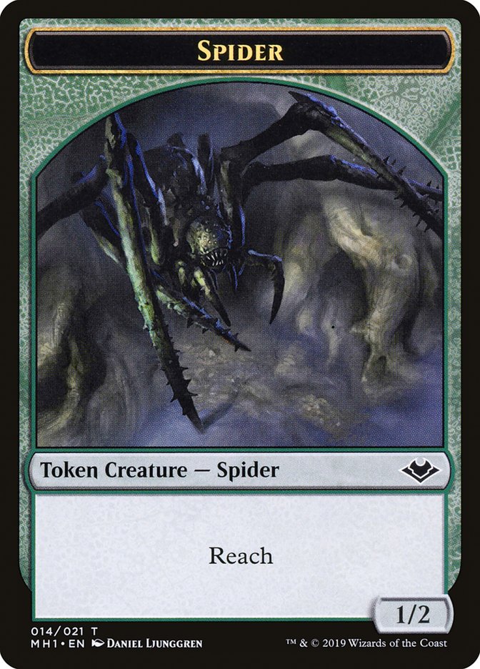 Spider Token [Modern Horizons Tokens] | Gear Gaming Bentonville