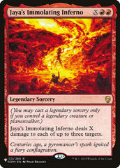 Jaya's Immolating Inferno [The List] | Gear Gaming Bentonville