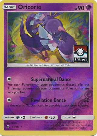 Oricorio (56/145) (League Promo) [Sun & Moon: Guardians Rising] | Gear Gaming Bentonville