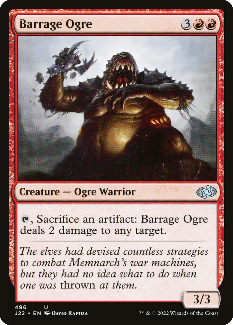 Barrage Ogre [Jumpstart 2022] | Gear Gaming Bentonville