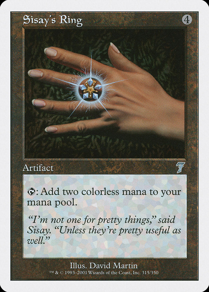 Sisay's Ring [Seventh Edition] | Gear Gaming Bentonville
