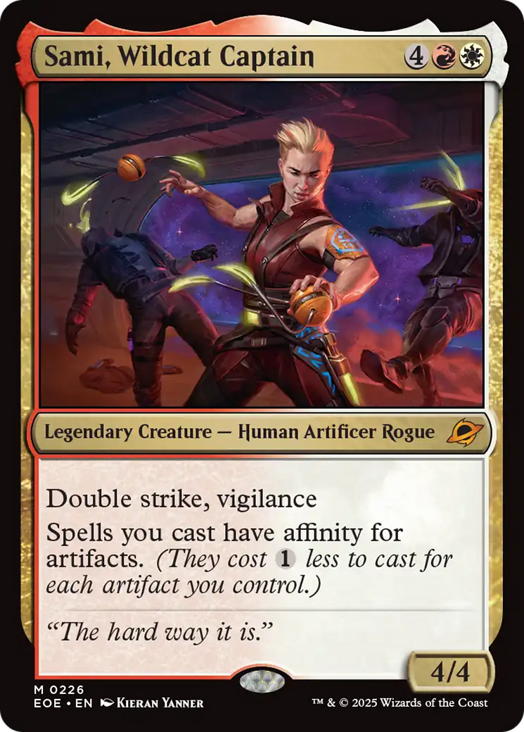 Sami, Wildcat Captain [Edge of Eternities] | Gear Gaming Bentonville