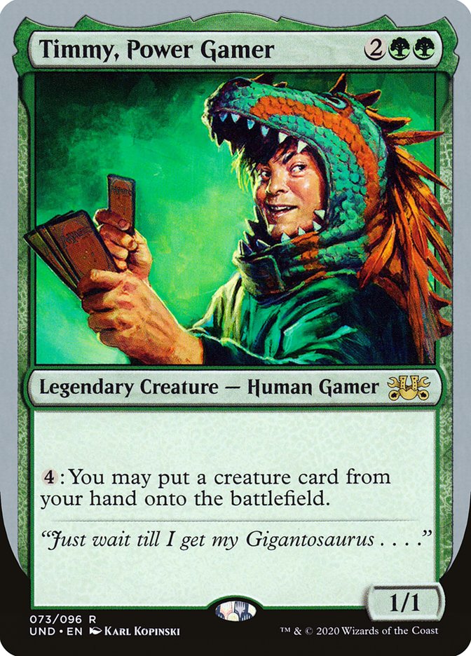 Timmy, Power Gamer [Unsanctioned] | Gear Gaming Bentonville