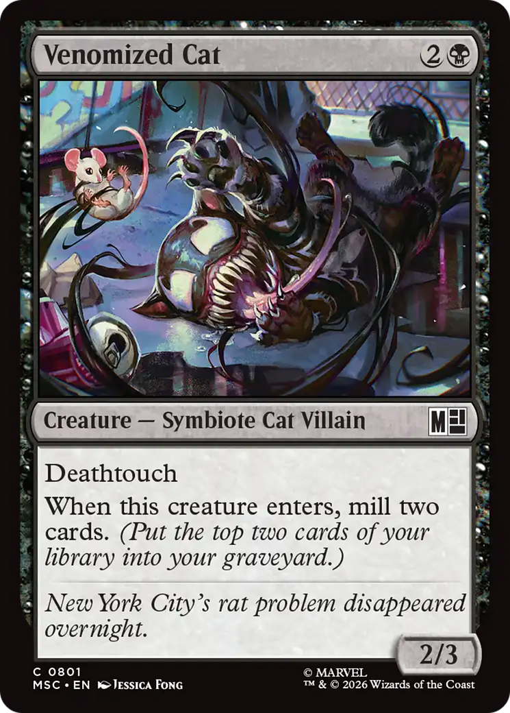 Venomized Cat [Marvel Super Heroes Commander] | Gear Gaming Bentonville