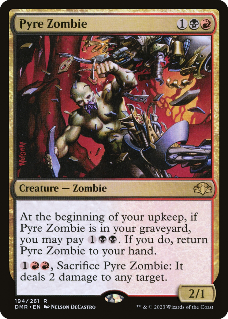 Pyre Zombie [Dominaria Remastered] | Gear Gaming Bentonville