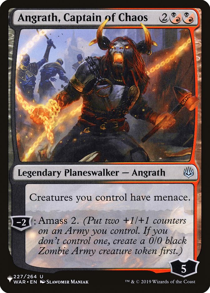 Angrath, Captain of Chaos [The List] | Gear Gaming Bentonville