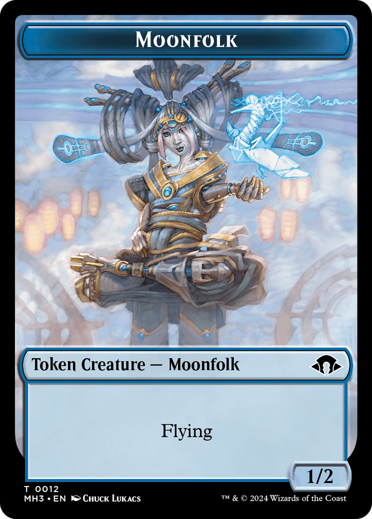 Moonfolk Token [Modern Horizons 3 Tokens] | Gear Gaming Bentonville