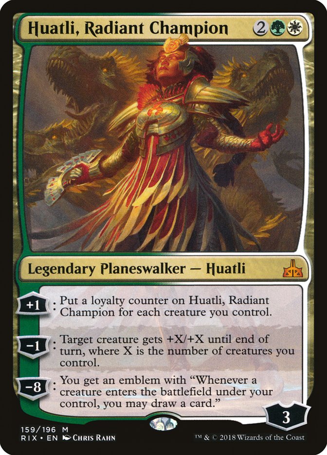 Huatli, Radiant Champion [Rivals of Ixalan] | Gear Gaming Bentonville