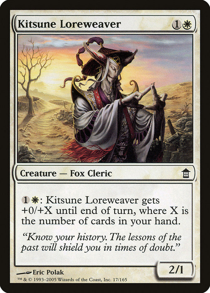 Kitsune Loreweaver [Saviors of Kamigawa] | Gear Gaming Bentonville