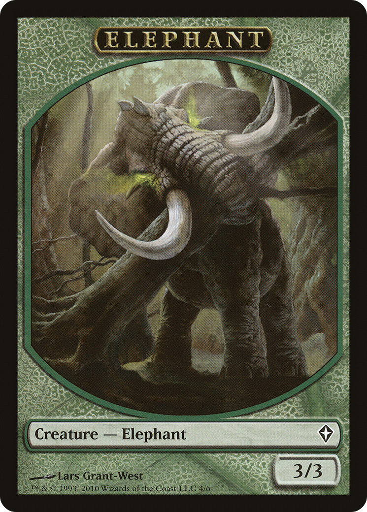 Angel // Elephant Double-Sided Token [Marvel Super Heroes Commander Tokens] | Gear Gaming Bentonville