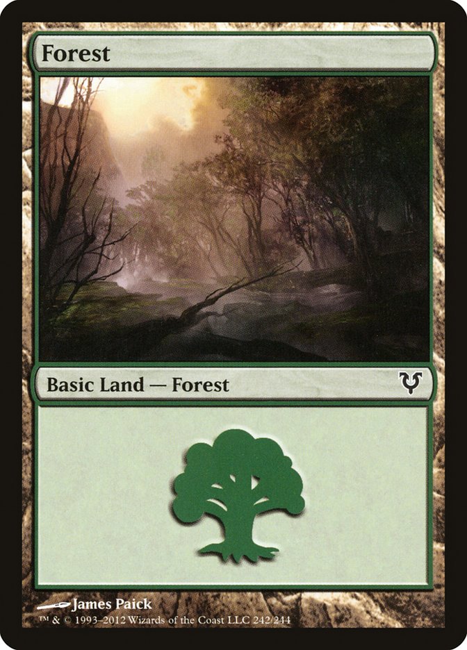 Forest (242) [Avacyn Restored] | Gear Gaming Bentonville