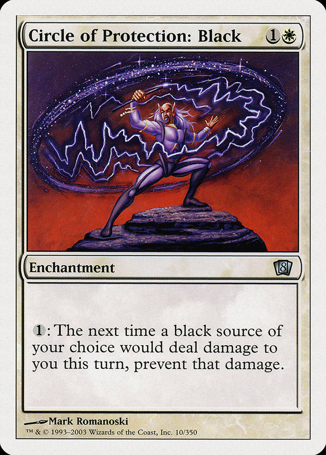Circle of Protection: Black [Eighth Edition] | Gear Gaming Bentonville