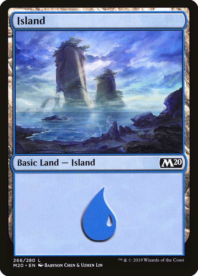 Island (266) [Core Set 2020] | Gear Gaming Bentonville