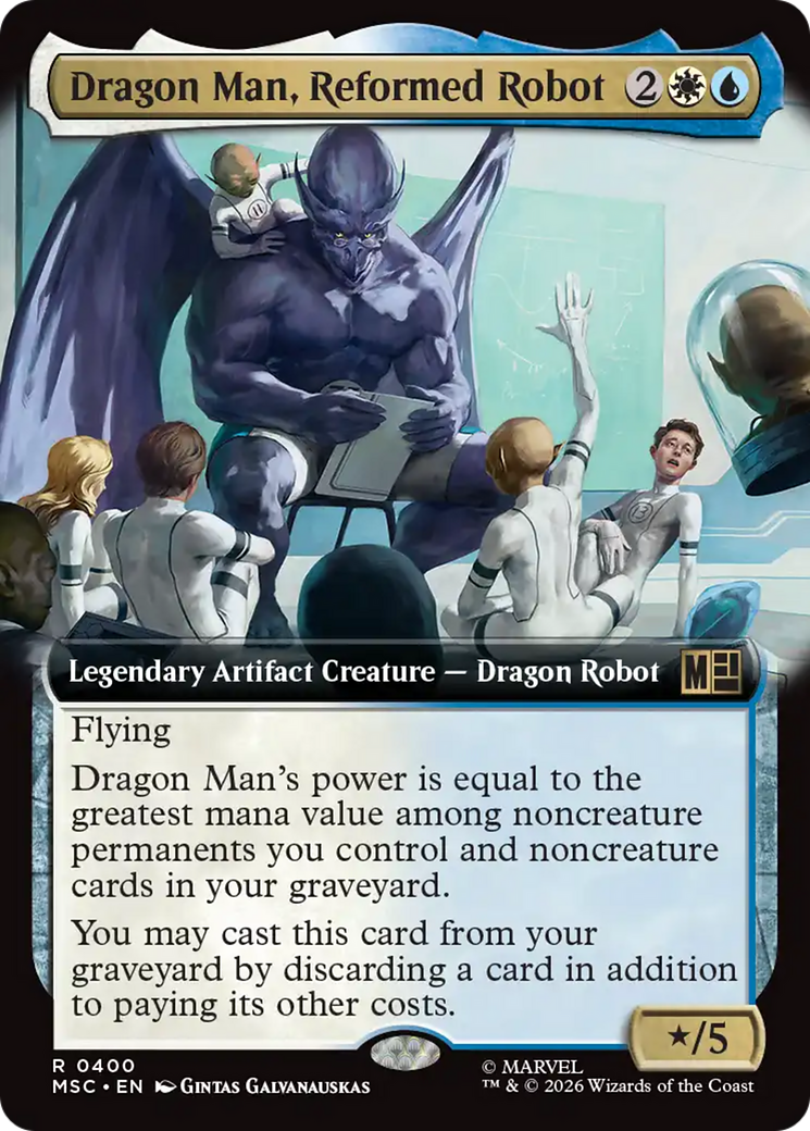 Dragon Man, Reformed Robot (Extended Art) [Marvel Super Heroes Commander] | Gear Gaming Bentonville