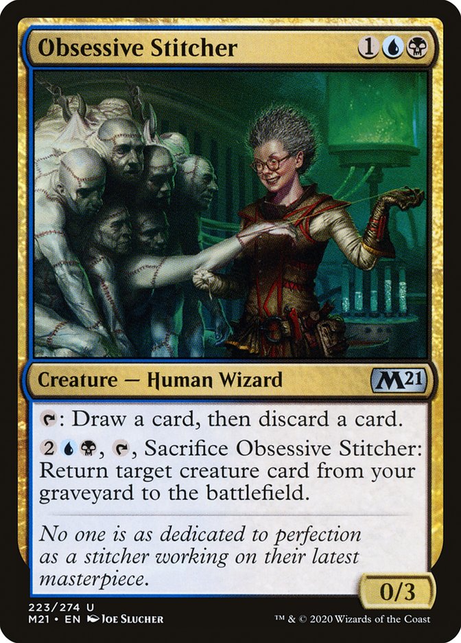 Obsessive Stitcher [Core Set 2021] | Gear Gaming Bentonville