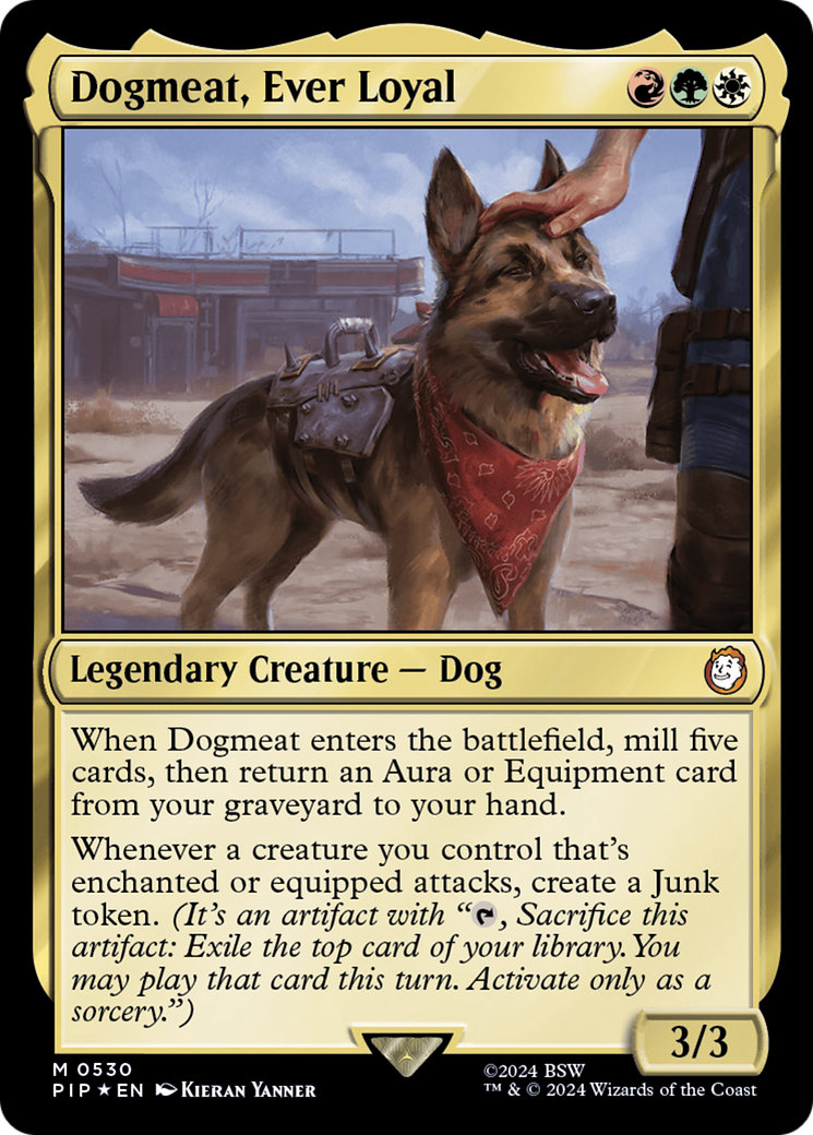 Dogmeat, Ever Loyal (Surge Foil) [Fallout] | Gear Gaming Bentonville