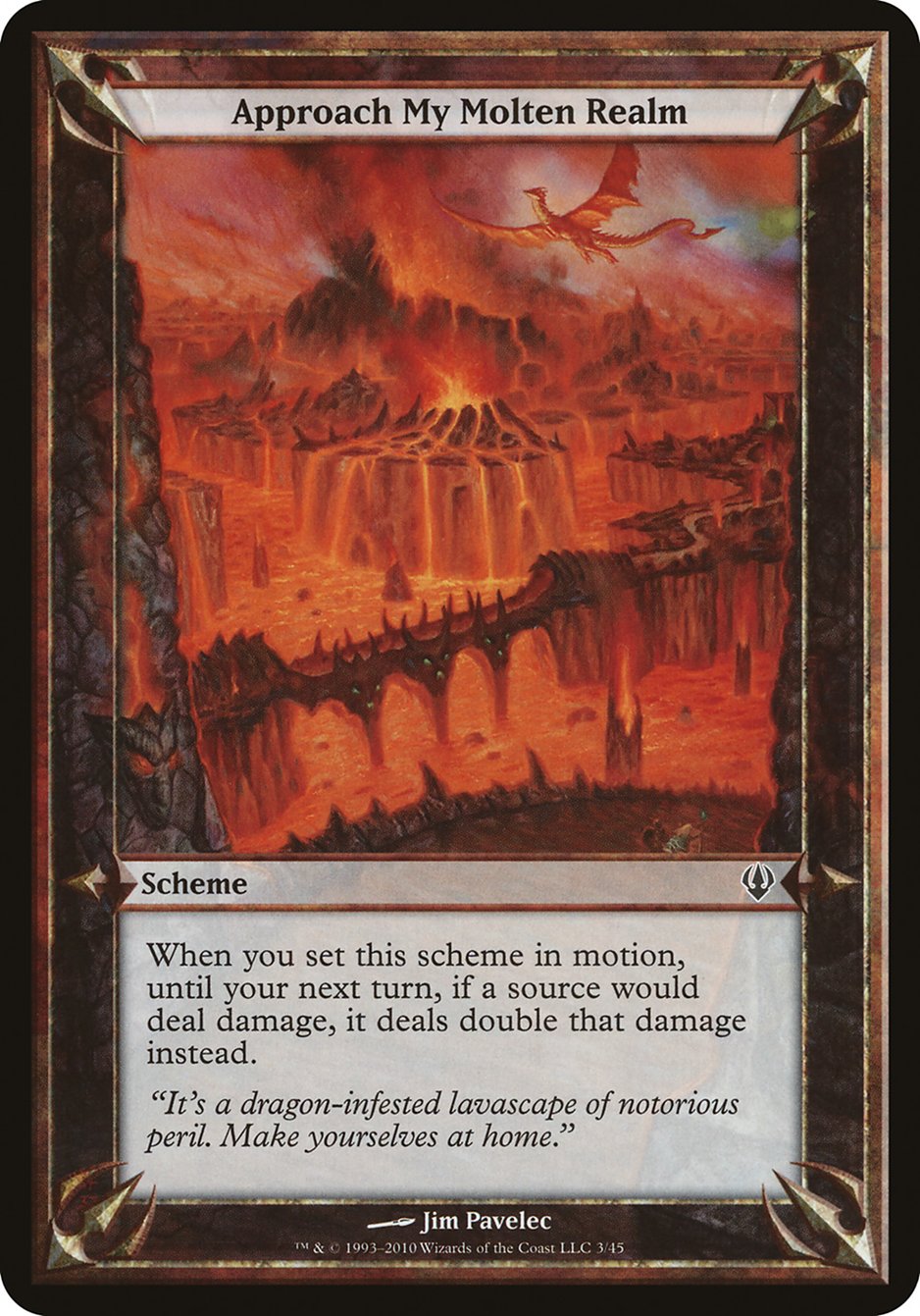 Approach My Molten Realm (Schemes) [Archenemy Schemes] | Gear Gaming Bentonville
