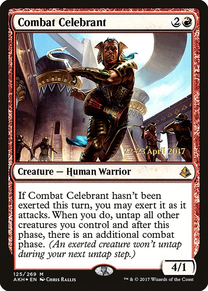 Combat Celebrant [Amonkhet Prerelease Promos] | Gear Gaming Bentonville