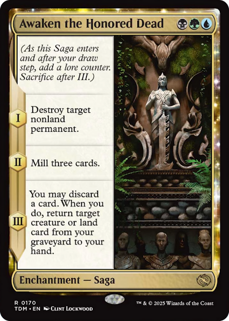 Awaken the Honored Dead [Tarkir: Dragonstorm] | Gear Gaming Bentonville