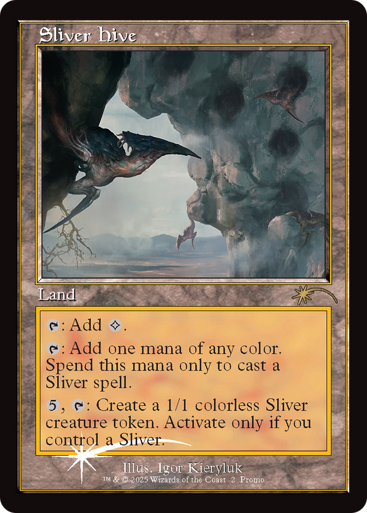 Sliver Hive (Retro Frame) [Secret Lair Drop Series] | Gear Gaming Bentonville