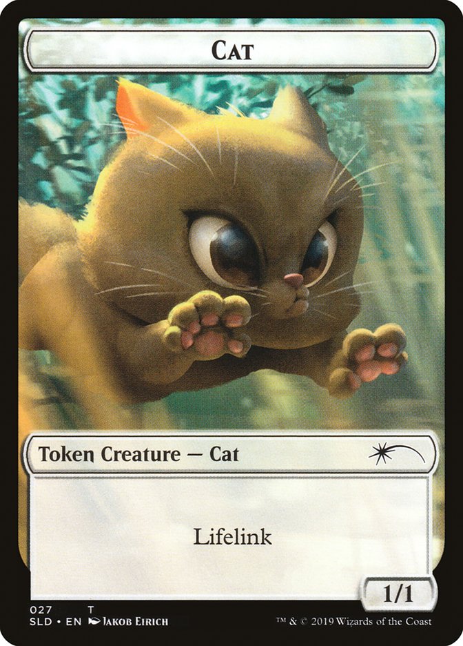 Cat (27) // Cat (28) Double-Sided Token [Secret Lair Drop Series] | Gear Gaming Bentonville