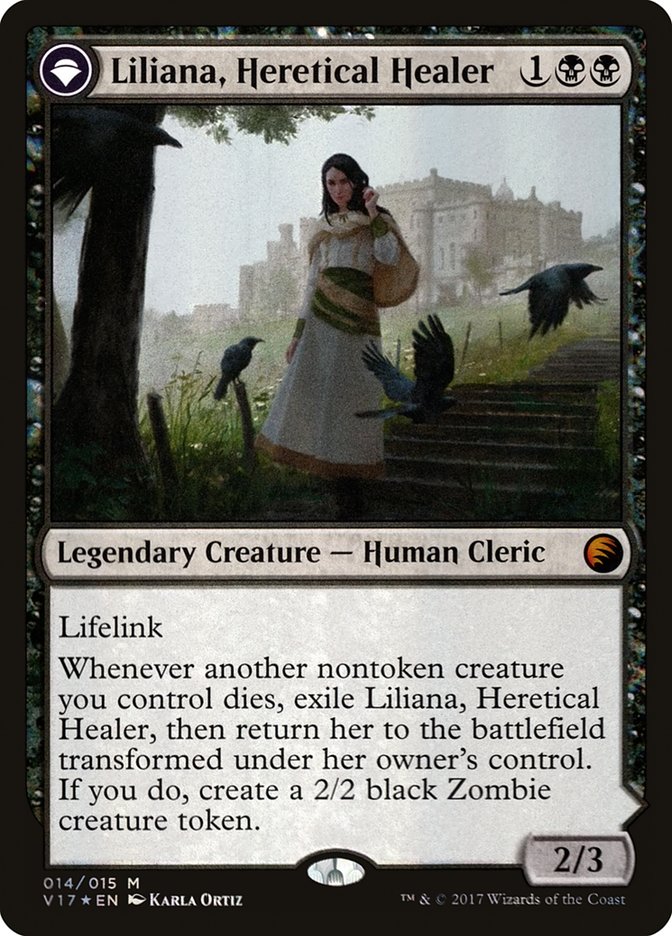Liliana, Heretical Healer // Liliana, Defiant Necromancer [From the Vault: Transform] | Gear Gaming Bentonville