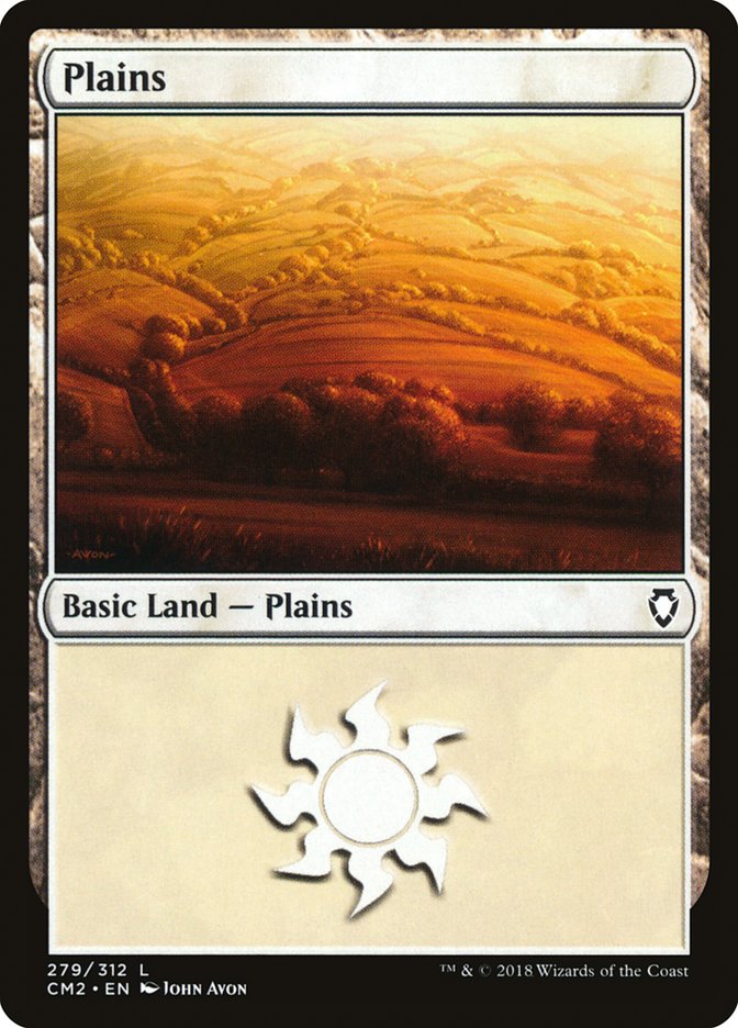 Plains (279) [Commander Anthology Volume II] | Gear Gaming Bentonville