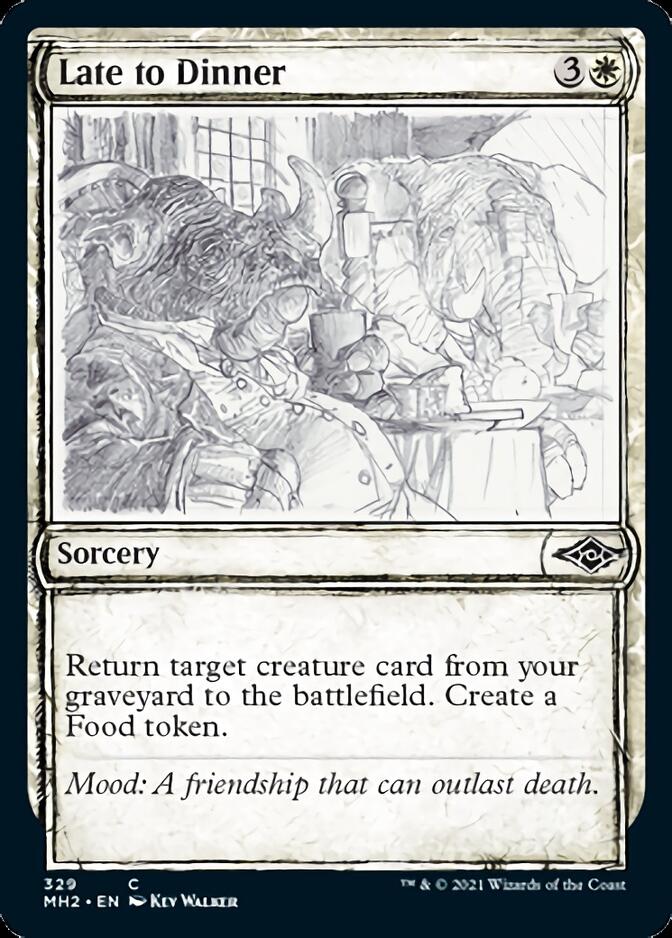 Late to Dinner (Sketch) [Modern Horizons 2] | Gear Gaming Bentonville