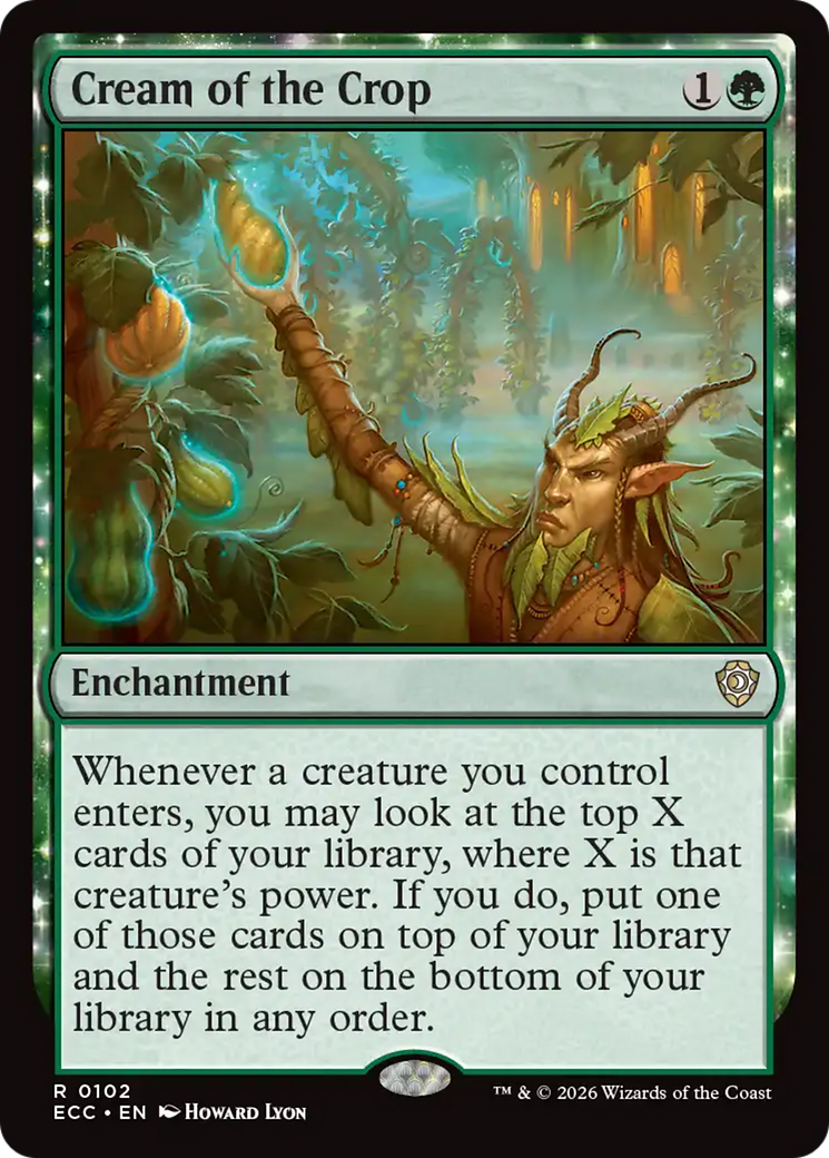 Cream of the Crop [Lorwyn Eclipsed Commander] | Gear Gaming Bentonville