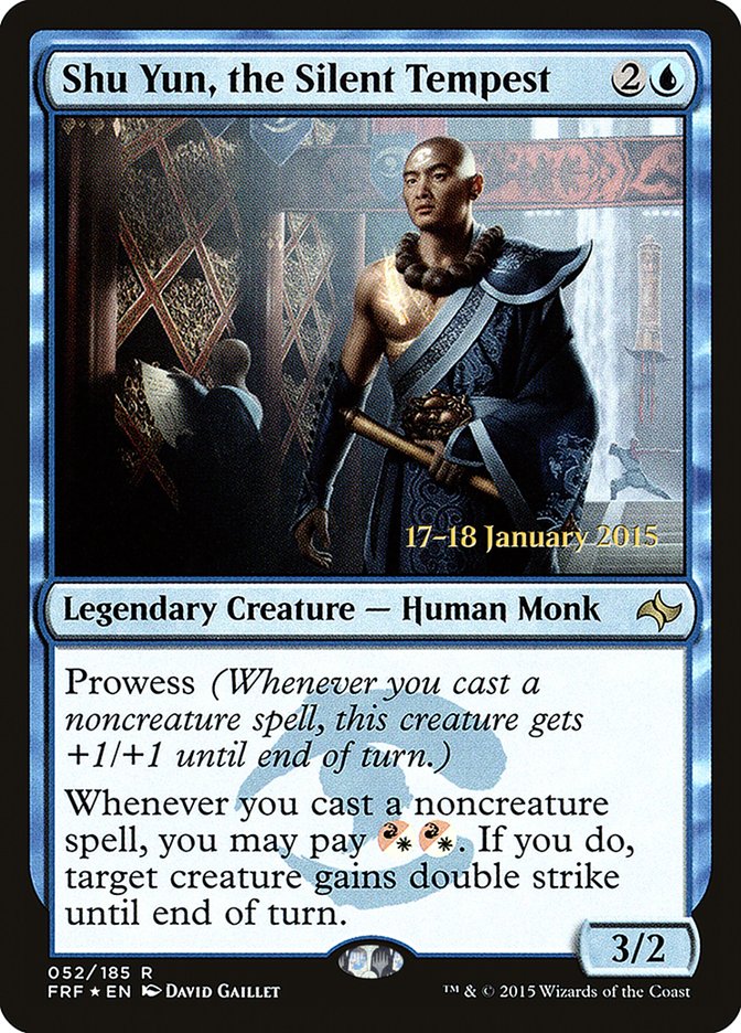 Shu Yun, the Silent Tempest [Fate Reforged Prerelease Promos] | Gear Gaming Bentonville