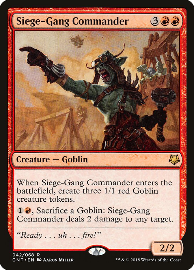 Siege-Gang Commander [Game Night 2018] | Gear Gaming Bentonville