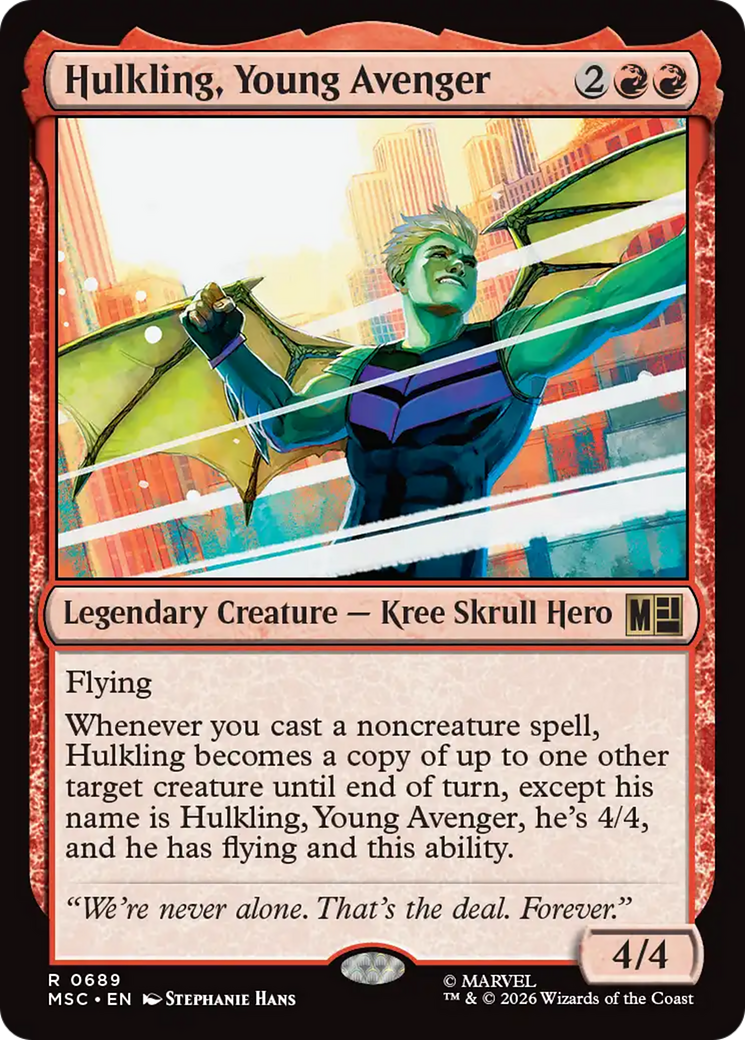 Hulkling, Young Avenger [Marvel Super Heroes Commander] | Gear Gaming Bentonville