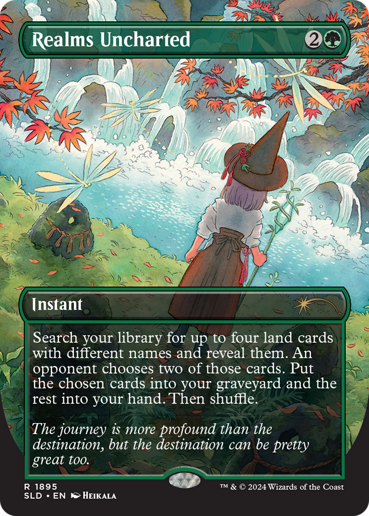 Realms Uncharted (Rainbow Foil) [Secret Lair Drop Series] | Gear Gaming Bentonville