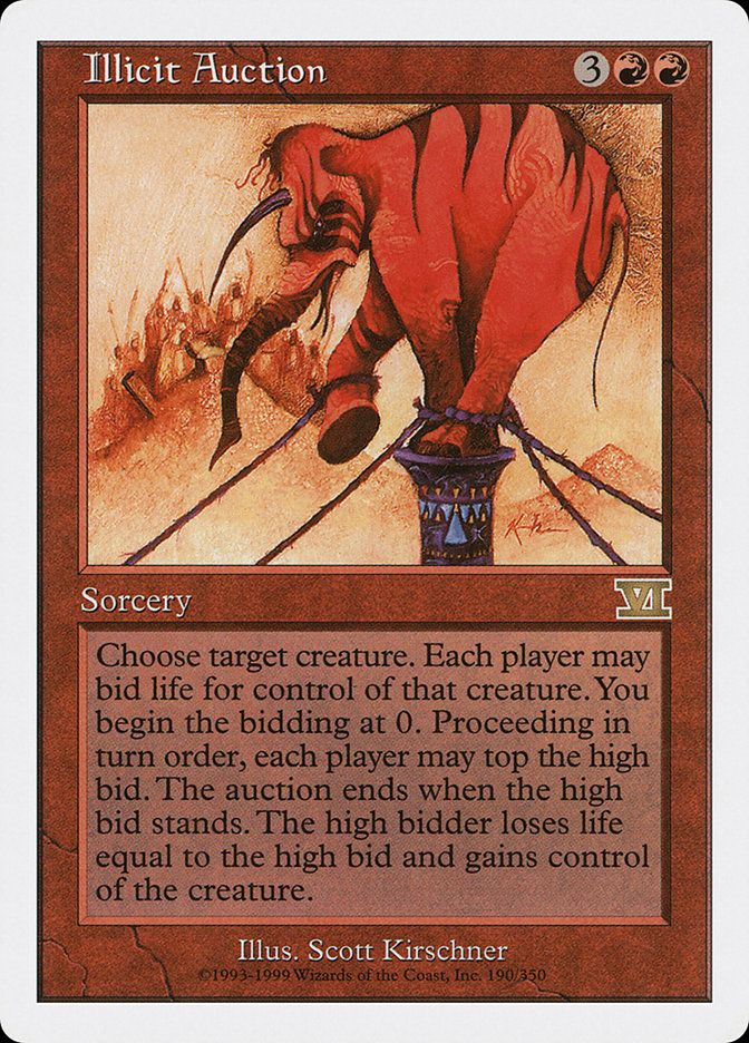 Illicit Auction [Classic Sixth Edition] | Gear Gaming Bentonville