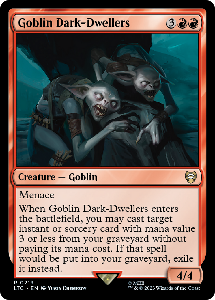 Goblin Dark-Dwellers [The Lord of the Rings: Tales of Middle-Earth Commander] | Gear Gaming Bentonville