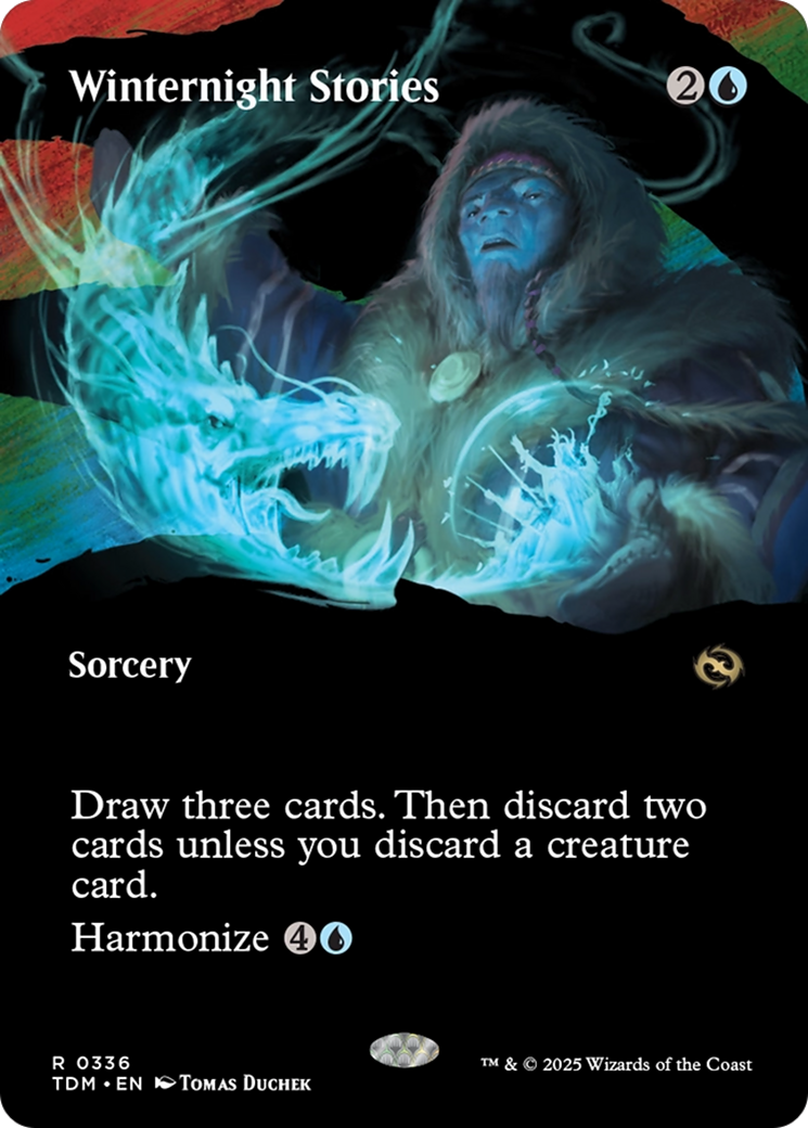 Winternight Stories (Borderless) [Tarkir: Dragonstorm] | Gear Gaming Bentonville