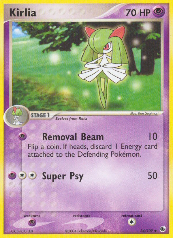 Kirlia (34/109) [EX: Ruby & Sapphire] | Gear Gaming Bentonville