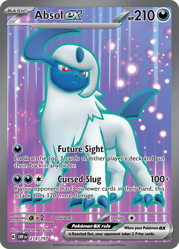 Absol ex (214/197) [Scarlet & Violet: Obsidian Flames] | Gear Gaming Bentonville